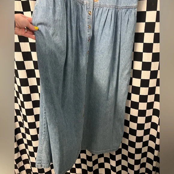 Disney Store Vintage Winnie The Pooh Denim Dress - Picture 5 of 11